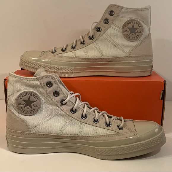 🏜[BRAND NEW] CONVERSE CHUCK 70 HIGH GORE-TEX PAPYRUS LIGHT BONE MENS SIZE 9.5🏜 - Picture 4 of 15